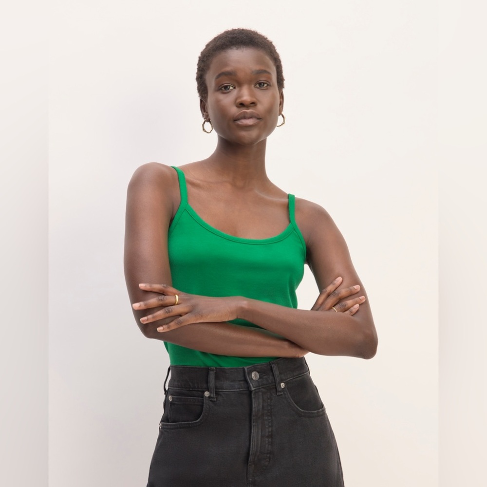 NWOT Everlane The Supima® Form Spaghetti Strap Cami